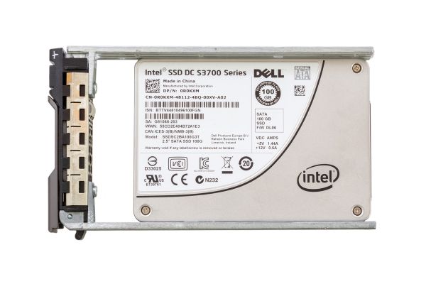 Dell SSD 100GB 6G SATA 2.5zoll mit Carrier 0KG7NR