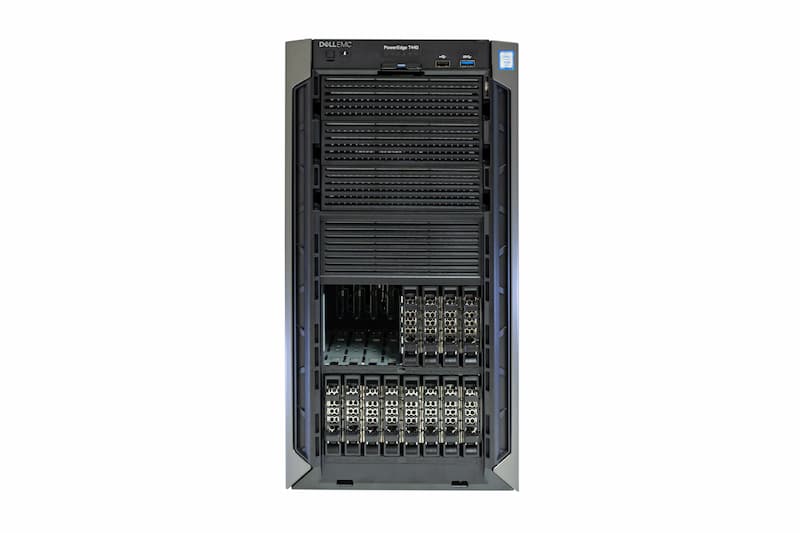 Dell T440, 1x Bronze 3104@1.70GHz, 6-Core, 16GB PC4-2666, 16xSFF, H730P, 2x495W