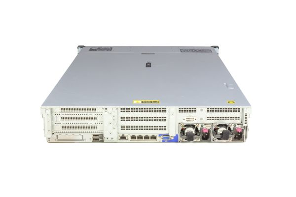 HPE ProLiant DL380 Gen10 Rack Server 2x Xeon Gold 6126, 32GB RAM, 8xSFF 1x PCI-Cage, 2x 500 Watt, Rückseite